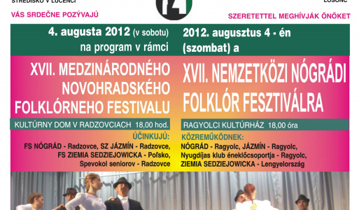 XVII. Medzinárodný novohradský folklórny festival 2012 